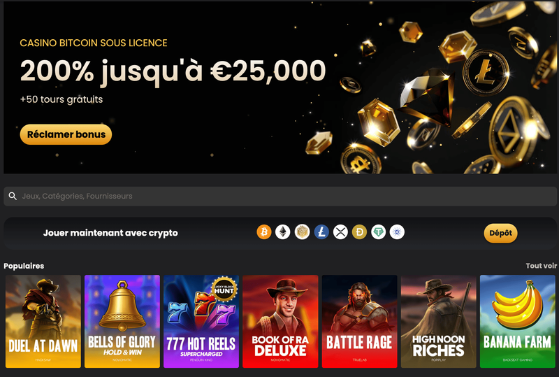 Meilleur casino online France - Lucky Block