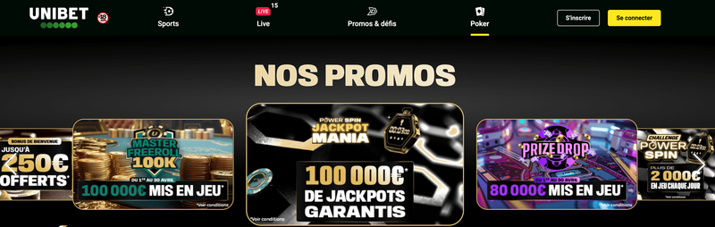 Unibet casino en ligne